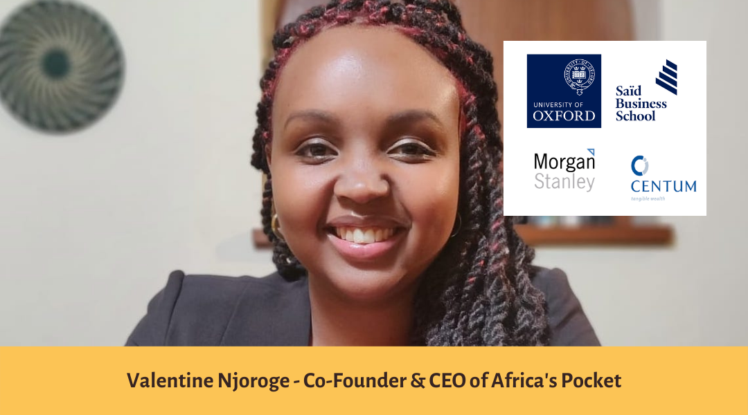 Image of Valentine Njoroge - Co-Founder & CEO of Africa's Pocket